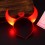 Luminous Headband Horn Lamp  Funny Devil Horn Light Headband Flashing Horn Children Adults Halloween Christmas Party Decor