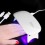  Professional Lamp for Manicure Portable UV Light for Gel Bails Better Care Your Hand White Color USB