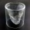 Wine Crystal Skull Shot Glass