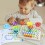 DIY Elimination Bead Clip Bead Fine Motor Training Board Game Wooden Montessori Color Classification Stacked Educational Toys