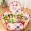 Portable Baby Playpen Children Ball Pit with Basketball Hoop Kids Dry Ball Pool Folding Indoor Outdoor 