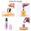 Empty 5ML Mini Portable Refillable Bottles Lady Gift Practical Travel Fragrance Liquid Holder Perfume Atomizer Spray Bottle Pump