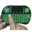 Backlit English Russian French Spanish Portuguese 2.4G Air Mouse Remote Control Touchpad for Android TV Box PC Mini Wireless Keyboard I8
