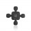 4-port USB 2.0  HUB & Digital Clock