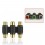 Female to Female 3RCA Coupler
