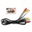 3RCA to 3RCA Cable 1.8M