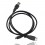 USB Y cable,USB AM to AM+mini 5P for HDD enclosure