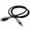 Braid HDMI to HDMI cable with 2 color housing tips