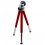 Foldable Red Camera Stand Tripod(plastic+plastic),3 parts