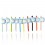 Color touch stylus pen for Nintendo DS Lite, NDSL