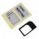 Sim Card Tray Holder Micro Sim Adapter for iPhone 4 4S iPad