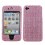 Diamond Encrusted Plastic Case for iPhone 4