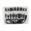 USB mobile charger with 16 tips