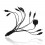 USB charger with 10 tips for mobile