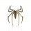 3D Spider metal universal sticker car logo