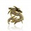 3D dragon metal universal sticker car logo