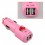 2 in 1 colorful car charger