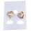 Heart Shape Earrings With Diamonds