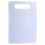 Easing Plastic Square White Cutting Board