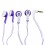 ipod earphone with flat cable