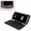 3800MAH External Battery Charger Case for  HTC ONE with flip leather cover 
