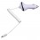 5V 1A Car Charger Drumstick 8pin Elastic Cable Charger for Apple iPhone