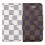 Business Style Grid Flip Covers PU Cases Shell for iPhone 5 5S