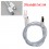 USB2.0 to 2 Micro USB sync data & charing cable for Samsung S4 i9500 / S3 i9300 / HTC etc, Length: 15cm (white)