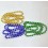 Round Metallic Mardi Gras Beads 6 Colors Available