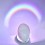 Magic Rainbow LED Projector Night Light For Room Decoration