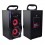 6W powerful wooden speaker(13.0 X11.7 X28.3cm)