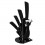 Ceramic Knives Set With Knife Holder 4pcs Knives + 1pcs Peeler