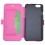 4.7inch silk pattern stand holder case for iPhone6 with credit card holder