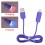  LED Fashion USB Charging Cable Sync Data Transfer Adapter Smart LED Light Connector Charger For iphone 5/5S/6