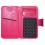 Protective Case with Credit Card Sucker PU Case for 4to 6 inch Mobile Phones
