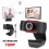HD 1080P USB Camera High Definition Web Cam With mic clip-on Camera Support For Windows XP win2003 win7 8 10