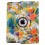 Colorful Flowers 360 Rotating Leather Case PU Cover for iPad 2 3 4