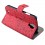 Magic Girl PU Leather Case for Samsung Galaxy S4 i9500 ( Red)