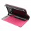 Wood Grain Flip PU Leather Case Cover with Credit Card Holder For Samsung Galaxy S6102