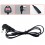 2P(8 type) UK flower power cable with fused