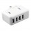 2A 4 USB charger adapter