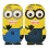 Despicable Me Silicon Cases 3D Cartoon Minions Covers Rubber Shell for iPhone 5 5S