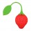 SIlicone Strawberry Tea Leaf Strainer Tea Fliter