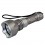 Silver Color LED Brightness Diving Flashlight Torch(Size:160mm x 55mm)