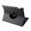 Business Style Lattice PU Cases 360 Rotated Holder Leather Cover for iPad 2 3 4