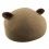 Cute Beret Hat - Brown Color