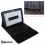 Universal PU leather case with Bluetooth Wireless ABS Keyboard for Samsung Galaxy Tab3 10.1" (black)