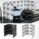 Kitchen Aluminum Foil Baffle Useful Home Kitchen Stove Foil Plate Prevent Oil Splash Cooking Hot Baffle