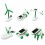 Novel Intelligent Development DIY Creative High-Tech Science Experiment Set Six-in-One Toy Solar Assembled Multifunction Toy