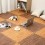 Stitching mat foam mat wood grain floor puzzle plastic carpet bedroom mat children's non-slip household sponge mat crawling